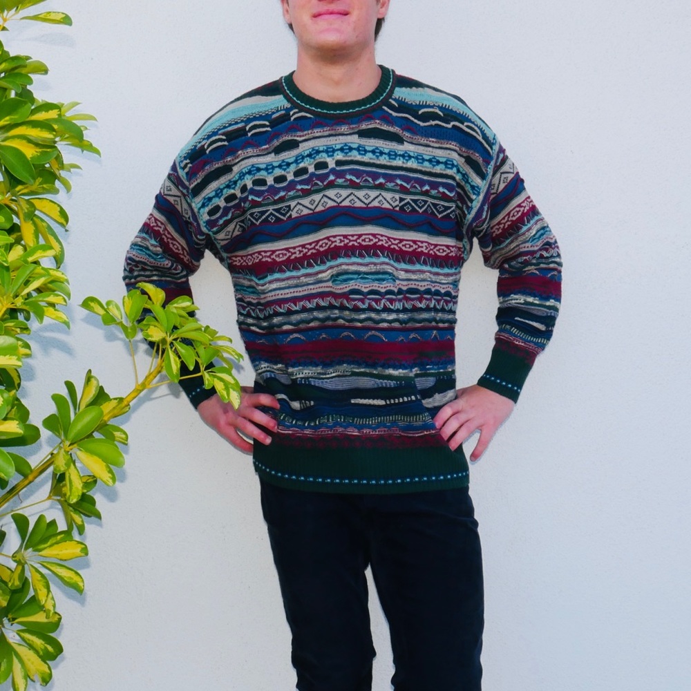 Vintage John Ashford Sweater Mens Large